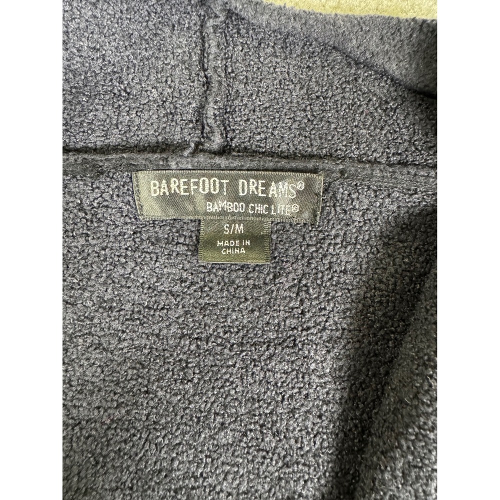 Barefoot Dreams Bamboo Chic Lite Circle Cardigan Gray Open Front Sweater 436 S/M - Picture 3 of 8